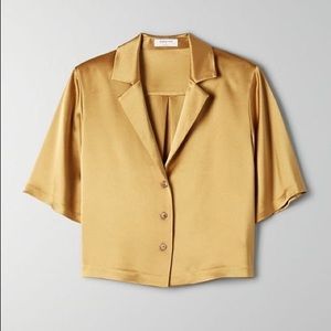 Babaton Aldus button up top